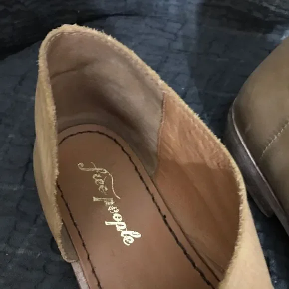 Free People Mont Blanc Leather Sandals  Size 10 - Picture 4 of 6